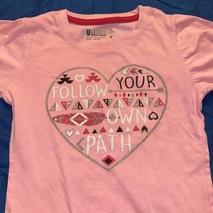pink long sleeve shirt size 6 (no refunds)